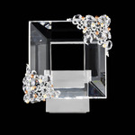 Eva Color Select Wall Sconce - Polished Chrome / Radiance Crystal