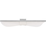 Nyra Bathroom Vanity Light - Polished Nickel