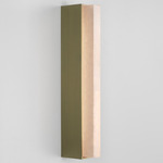 Isa Wall Sconce - Satin Brass / Cast Rock Crystal