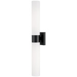 Sutton 2-Light Wall Sconce - Matte Black / Soft White