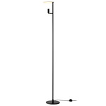 Kelly Floor Lamp - Black / Nickel