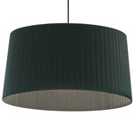 Ramira Drum Pendant - Matte Black