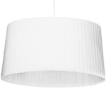 Ramira Drum Pendant - Matte White