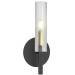 Wand Wall Sconce - Aged Brass / Matte Black