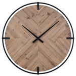 Schiller Wall Clock - Natural / Black