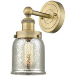 Bell Small Wall Sconce - Brushed Brass / Mercury