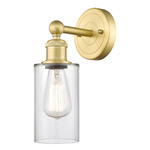 Clymer Wall Light - Satin Gold / Clear