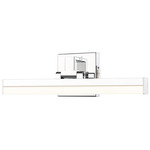 Liam Color-Select Bathroom Vanity Light - Chrome / Frosted