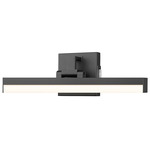 Liam Color-Select Bathroom Vanity Light - Matte Black / Frosted