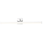 Liam Color-Select Bathroom Vanity Light - Chrome / Frosted