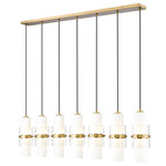 Cayden Linear Multi Light Pendant - Modern Gold