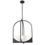 Devon Pendant - Matte Black / Sand Blast