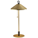 Kaden Table Lamp - Antique Brass/ Black