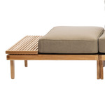 Rib Outdoor Ottoman Cushion - Sand