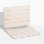 Rib Outdoor Bar Chair Cushion - Cream