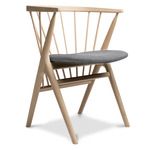 No. 8 Dining Chair - Soaped Oak / Remix Light Grey