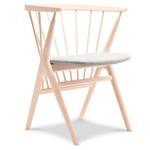 No. 8 Dining Chair - Soaped Beech / Remix Light Grey