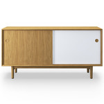 No. 11 Sideboard - Natural Oiled Oak / Black / White