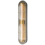 Gusto Wall Sconce - Gold / Clear