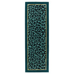 Fauve Runner Rug - Aqua