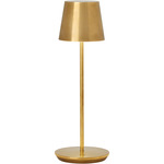 Nevis Portable Table Lamp - Natural Brass