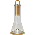 Kandella Portable Table Lamp - Natural Brass