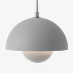 Flowerpot VP10 Pendant - Matte Light Grey