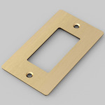 Buster + Punch Metal Wall Plate - Brass