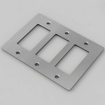 Buster + Punch Metal Wall Plate - Steel