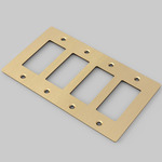 Buster + Punch Metal Wall Plate - Brass