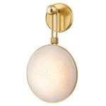 Ares Wall Light - Vintage Brass / Ice