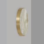 Anvers Surface Wall / Ceiling Mount - Satin Brass / Honed Alabaster