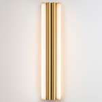 Gamma Wall Sconce - Polished Brass / Opal