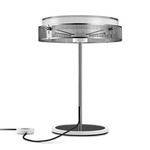 Anima Table Lamp - Stainless Steel / White