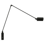 Daphine Cilindro Desk Lamp - Soft Touch Black