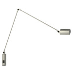 Daphine Cilindro Desk Lamp - Brushed Nickel