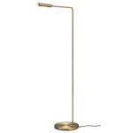 Flo Floor Lamp - Brushed Yellow Gold