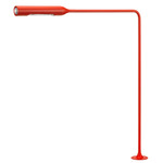 Flo Grommet Table Lamp - Matte Red
