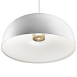 Tia Pendant - White / Ultra Matte White