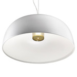 Tia Pendant - White / Ultra Matte White