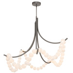 Parel Ceiling Light - Antique Nickel / Alabaster