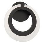Serenity Wall Sconce - Black / White