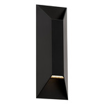 Maglev Color Select Outdoor Wall Sconce - Black / Etched Glass