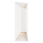 Maglev Color Select Outdoor Wall Sconce - White / Etched Glass