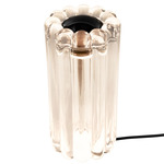 Press Table Lamp - Clear