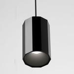 Wireflow Free Form Mini Pendant - Matte Black