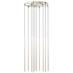 Slim Multi Light Pendant - Beige