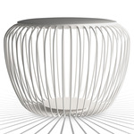 Meridiano Outdoor Lamp / Seat - Off White