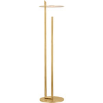 Fielle Floor Lamp - Natural Brass