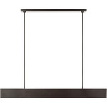 Pench Tapered Linear Chandelier - Dark Bronze